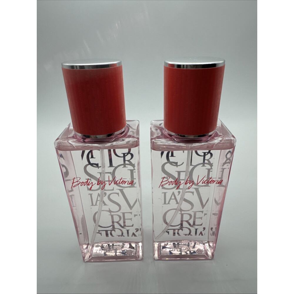 NEW! Victoria's Secret Body By Victoria Fragrance Mist Spray 2.5 fl oz Travel X2 - Picture 2 of 8